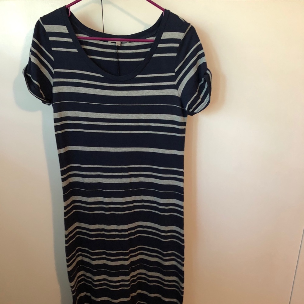 Gap stripe maxi dress